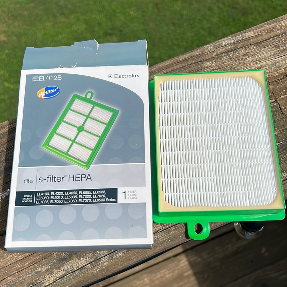 Electrolux EL012 B s-filter helps